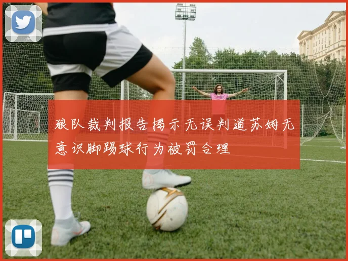 狼队裁判报告揭示无误判道苏姆无意识脚踢球行为被罚合理